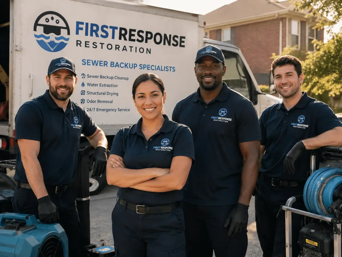 FirstResponse Restoration serving Check, VA