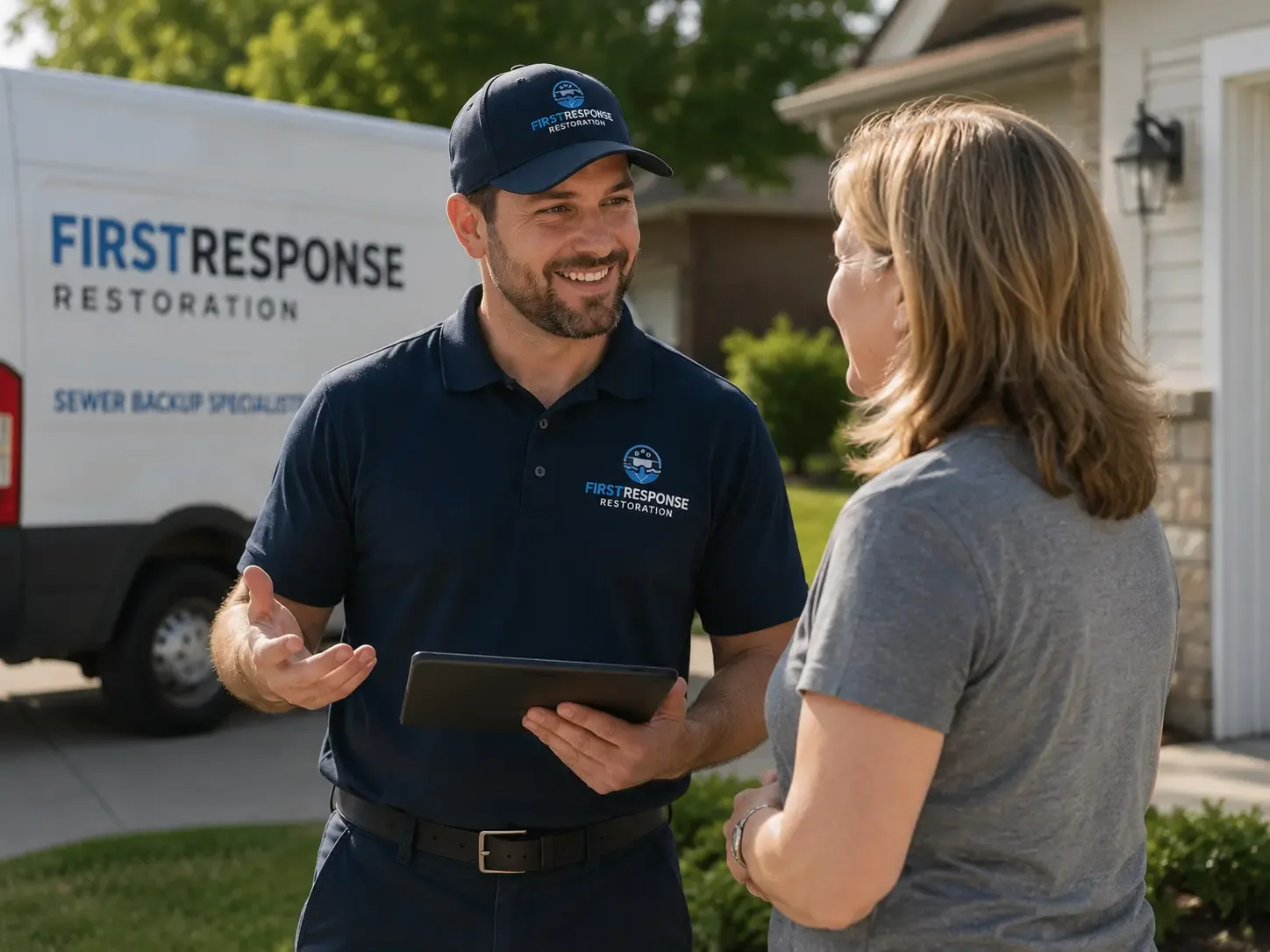 Check, VA Sewer Backup Cleanup Q&A